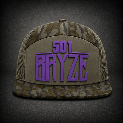 501Bryze Camo Snapback Trucker Hat