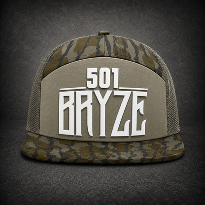 501Bryze Camo Snapback Trucker Hat