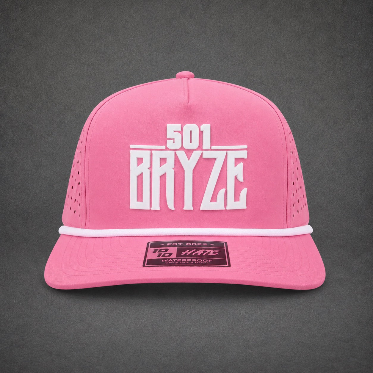 501Bryze Snapback Trucker Hat (Pink)