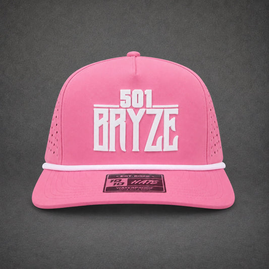 501Bryze Snapback Trucker Hat (Pink)