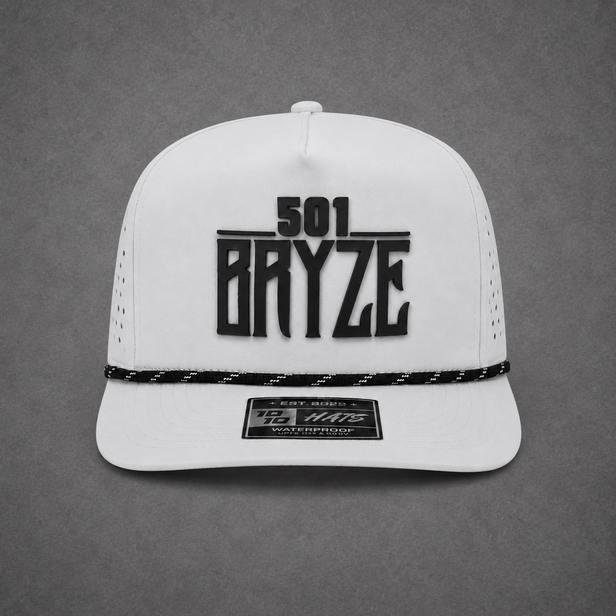 501Bryze Snapback Trucker Hat (White)