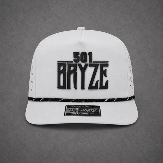 501Bryze Snapback Trucker Hat (White)
